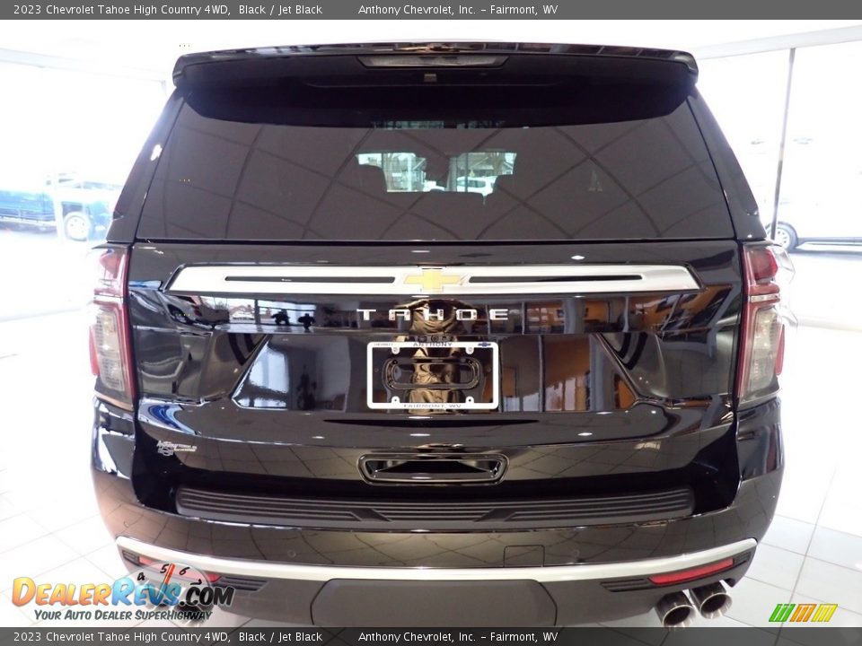 2023 Chevrolet Tahoe High Country 4WD Black / Jet Black Photo #4