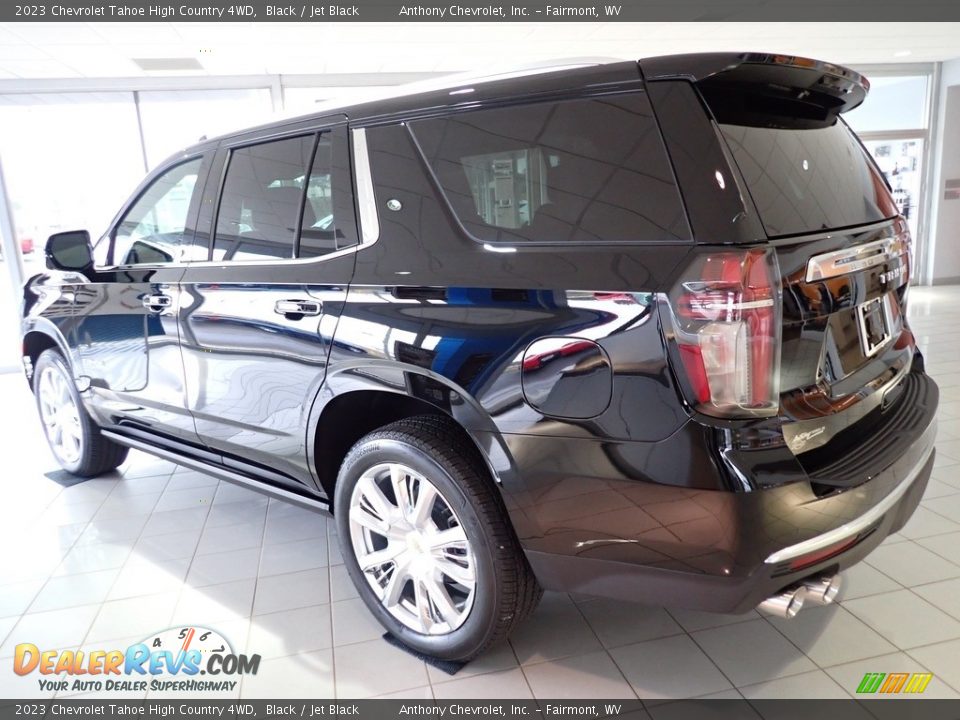 2023 Chevrolet Tahoe High Country 4WD Black / Jet Black Photo #6
