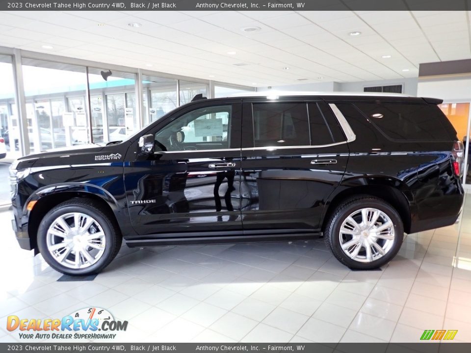 Black 2023 Chevrolet Tahoe High Country 4WD Photo #7