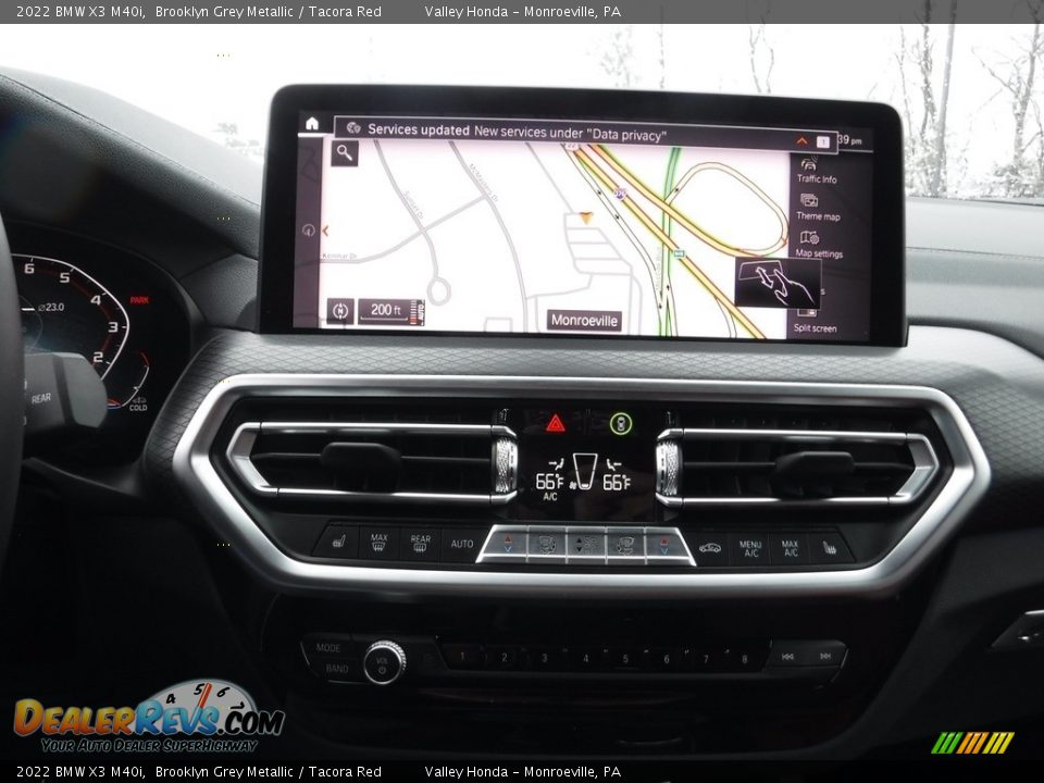Navigation of 2022 BMW X3 M40i Photo #18