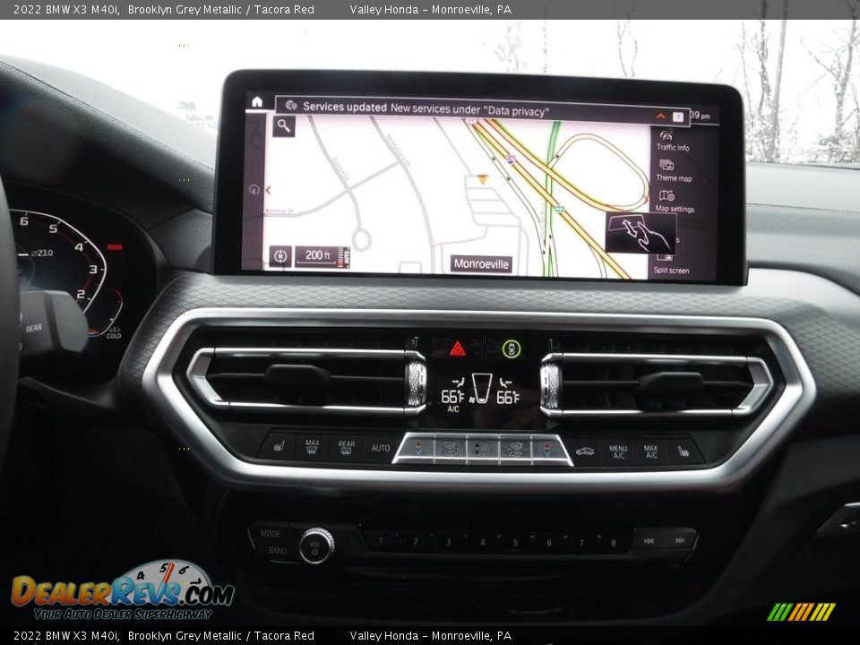 Navigation of 2022 BMW X3 M40i Photo #18