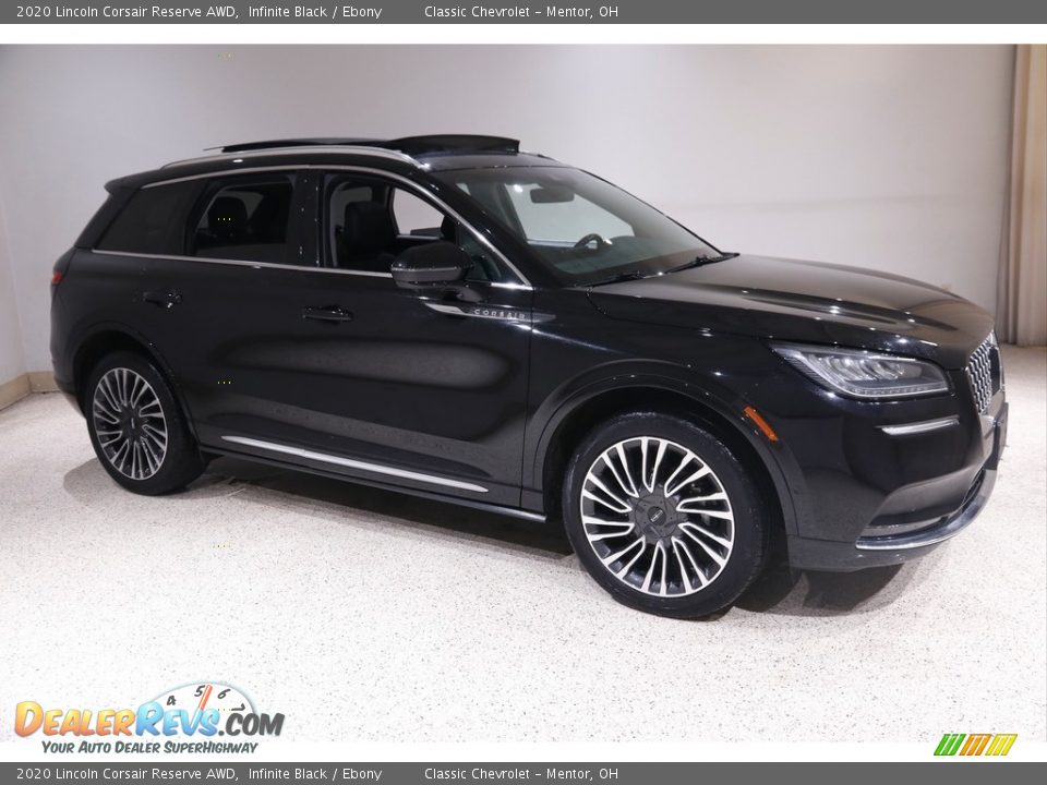 Infinite Black 2020 Lincoln Corsair Reserve AWD Photo #1