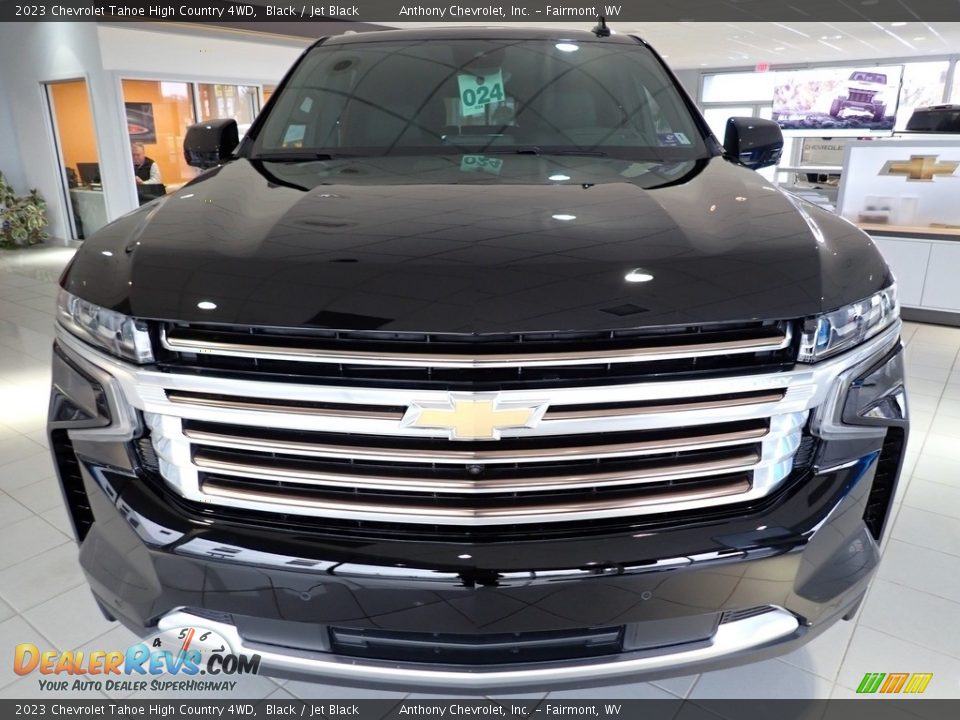 2023 Chevrolet Tahoe High Country 4WD Black / Jet Black Photo #9