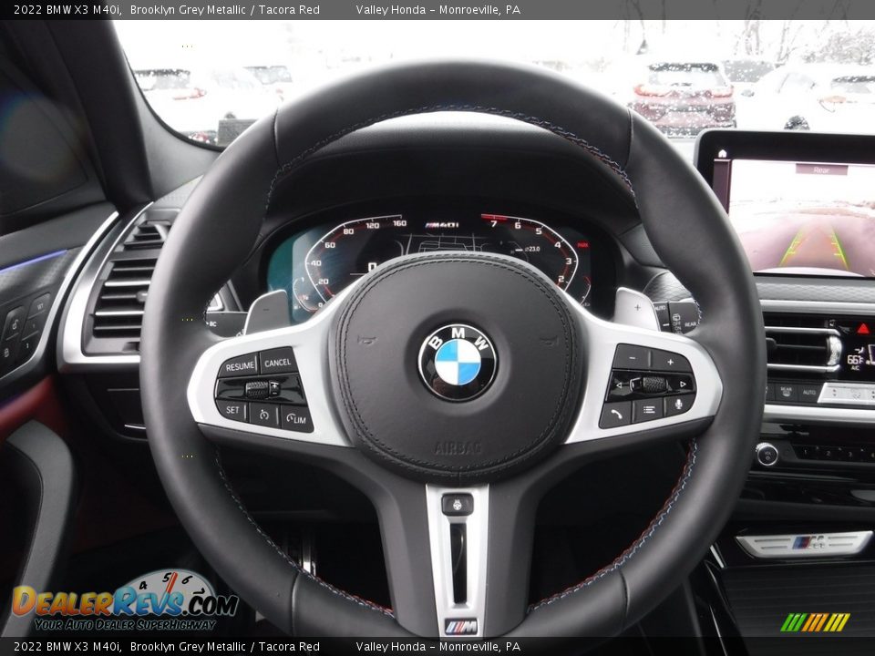 2022 BMW X3 M40i Steering Wheel Photo #22