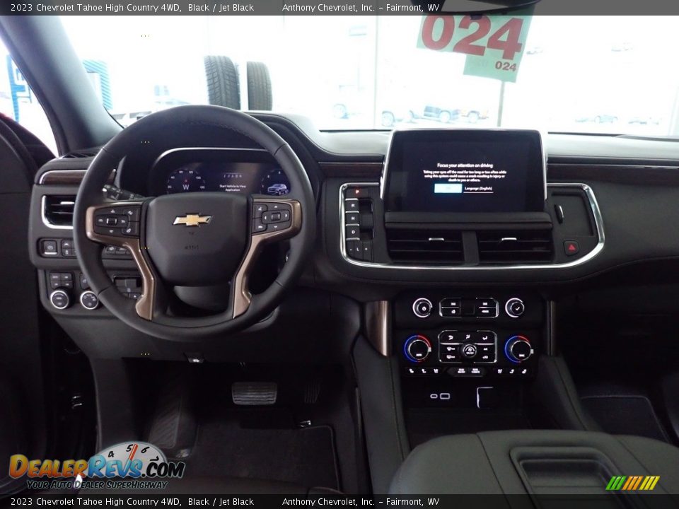 2023 Chevrolet Tahoe High Country 4WD Black / Jet Black Photo #13