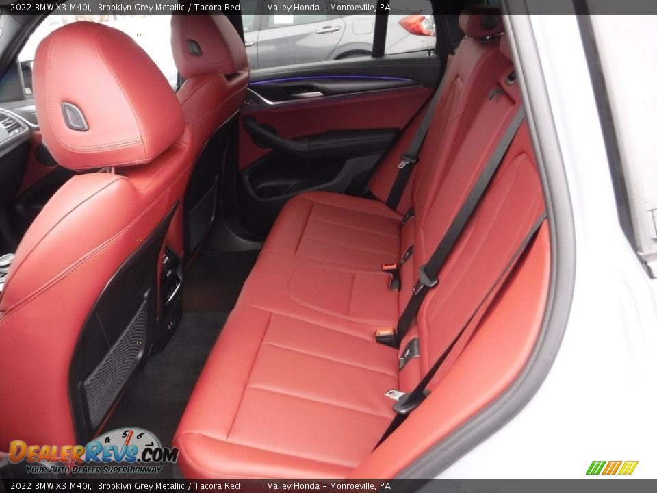 Rear Seat of 2022 BMW X3 M40i Photo #29