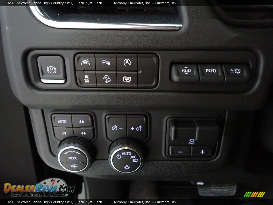 Controls of 2023 Chevrolet Tahoe High Country 4WD Photo #19