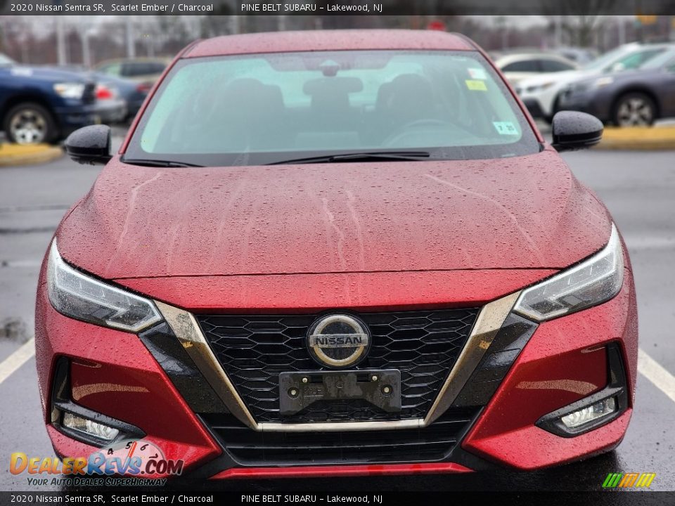 2020 Nissan Sentra SR Scarlet Ember / Charcoal Photo #2