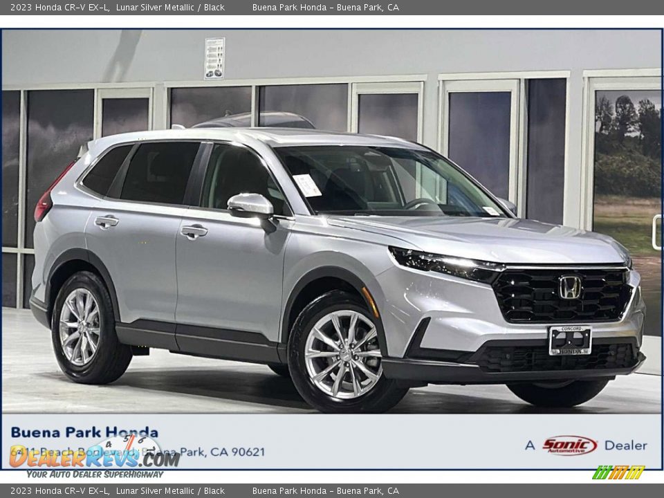 2023 Honda CR-V EX-L Lunar Silver Metallic / Black Photo #1