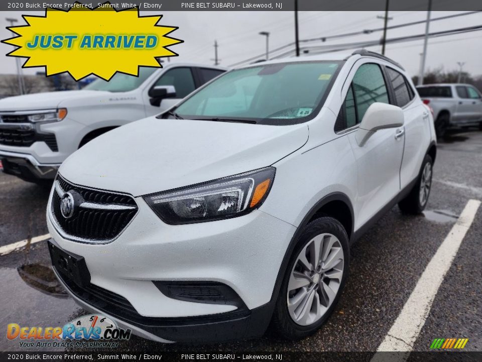 2020 Buick Encore Preferred Summit White / Ebony Photo #1