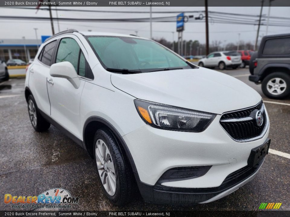 2020 Buick Encore Preferred Summit White / Ebony Photo #2