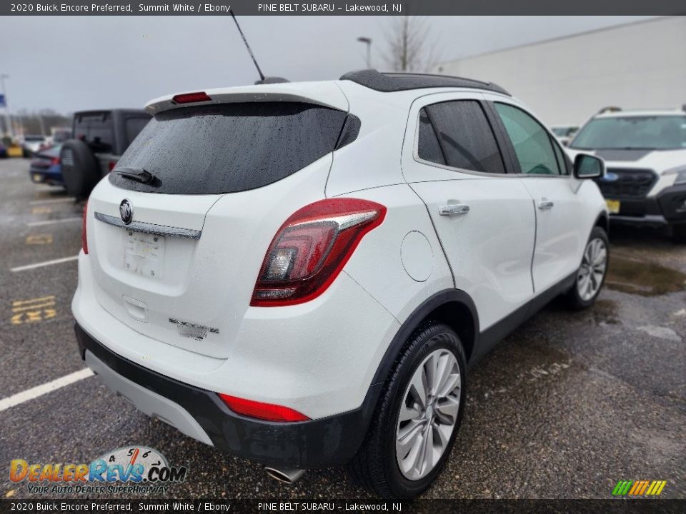 2020 Buick Encore Preferred Summit White / Ebony Photo #6