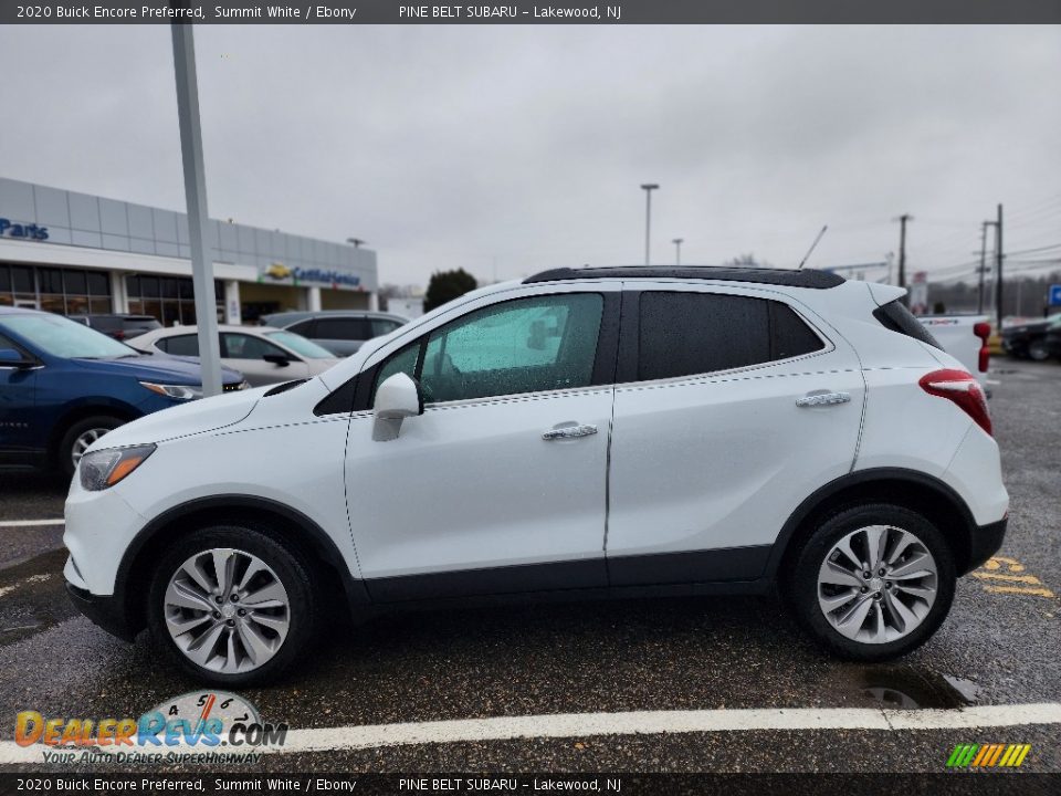 2020 Buick Encore Preferred Summit White / Ebony Photo #8