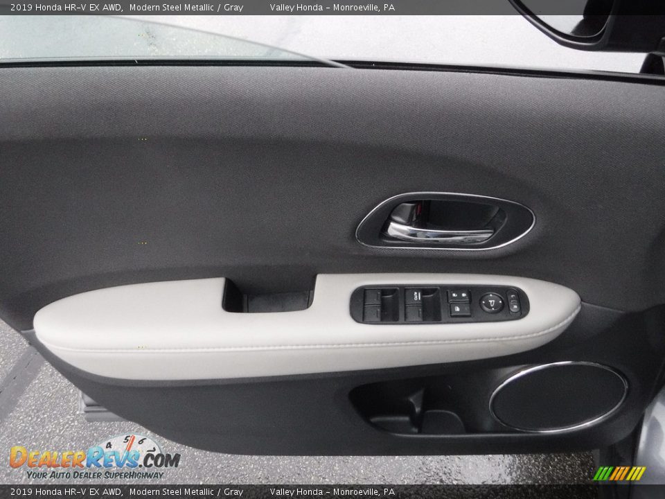 2019 Honda HR-V EX AWD Modern Steel Metallic / Gray Photo #15