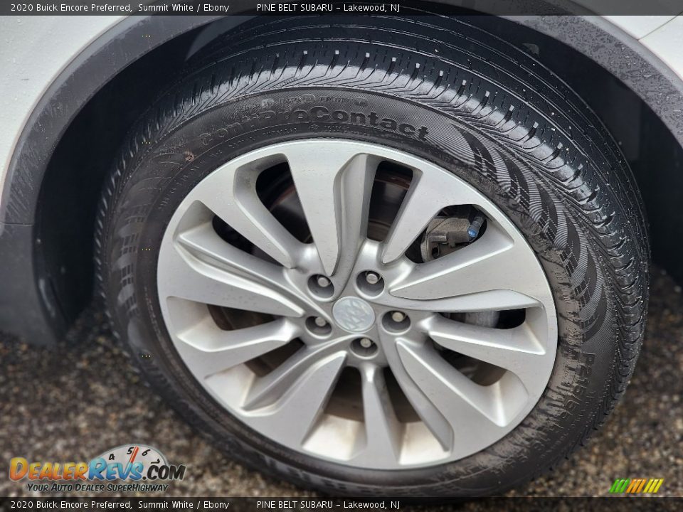 2020 Buick Encore Preferred Summit White / Ebony Photo #10