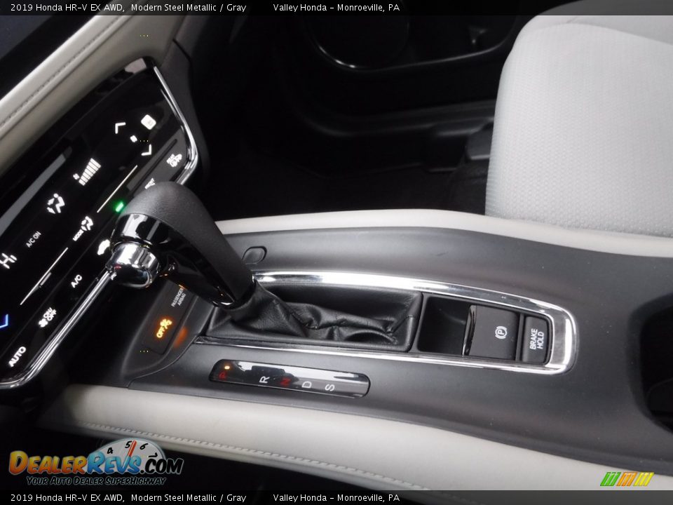 2019 Honda HR-V EX AWD Modern Steel Metallic / Gray Photo #16