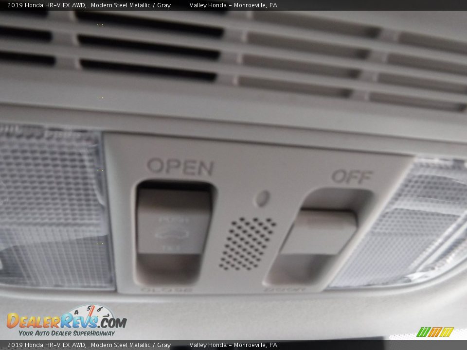2019 Honda HR-V EX AWD Modern Steel Metallic / Gray Photo #21