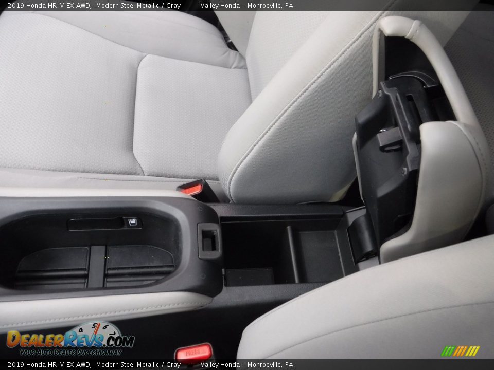 2019 Honda HR-V EX AWD Modern Steel Metallic / Gray Photo #26