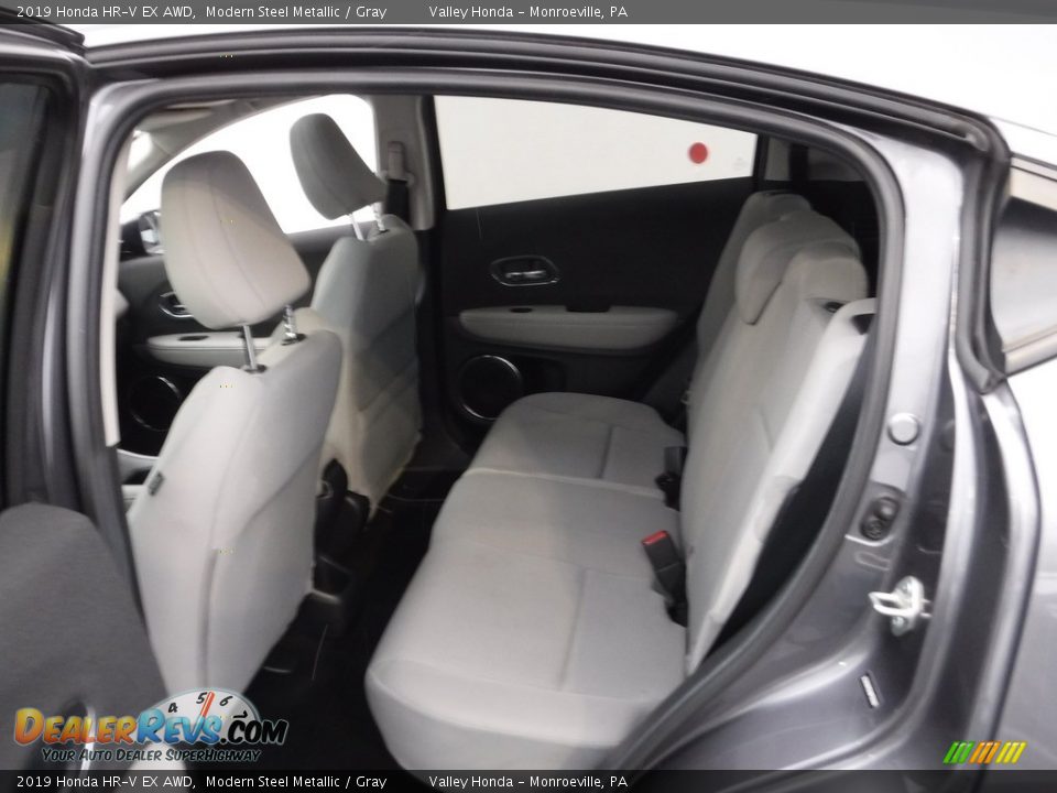 2019 Honda HR-V EX AWD Modern Steel Metallic / Gray Photo #27