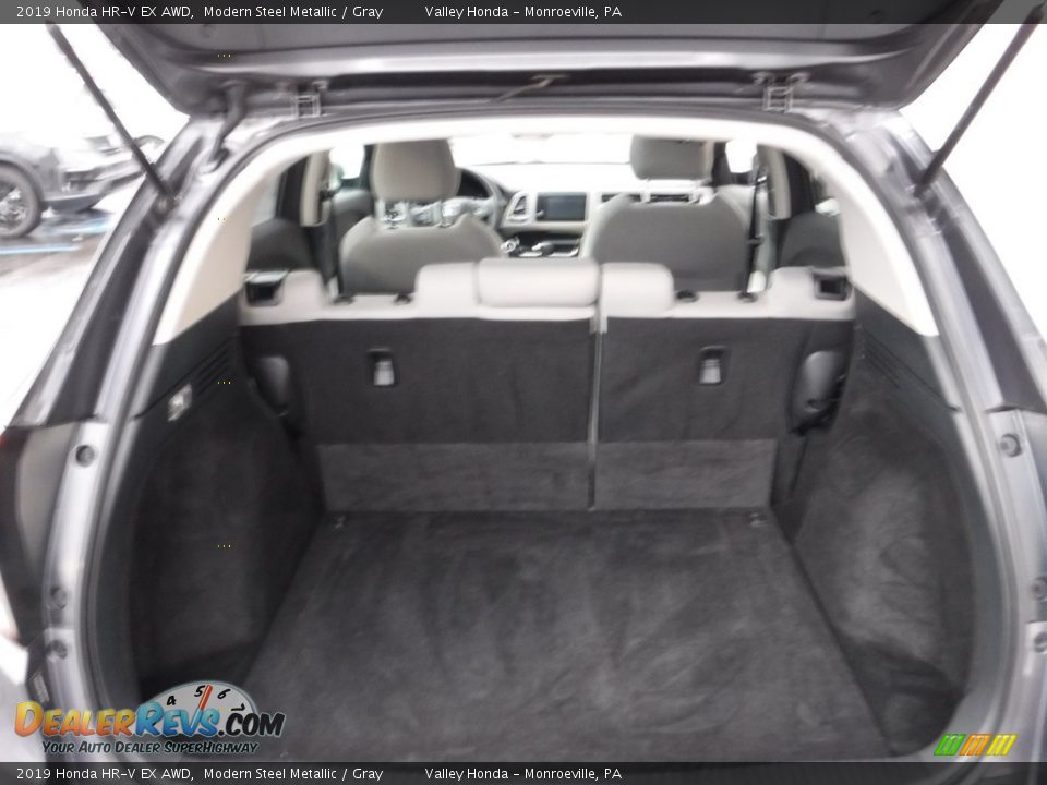 2019 Honda HR-V EX AWD Modern Steel Metallic / Gray Photo #28