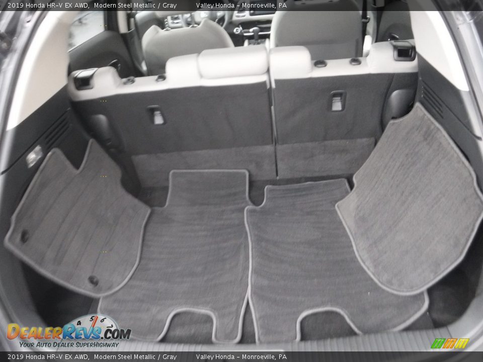 2019 Honda HR-V EX AWD Modern Steel Metallic / Gray Photo #29