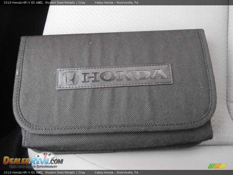 2019 Honda HR-V EX AWD Modern Steel Metallic / Gray Photo #30