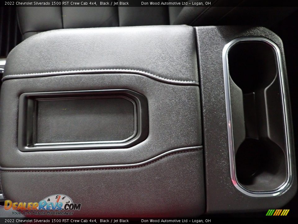 2022 Chevrolet Silverado 1500 RST Crew Cab 4x4 Black / Jet Black Photo #22