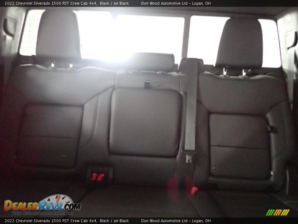 2022 Chevrolet Silverado 1500 RST Crew Cab 4x4 Black / Jet Black Photo #23