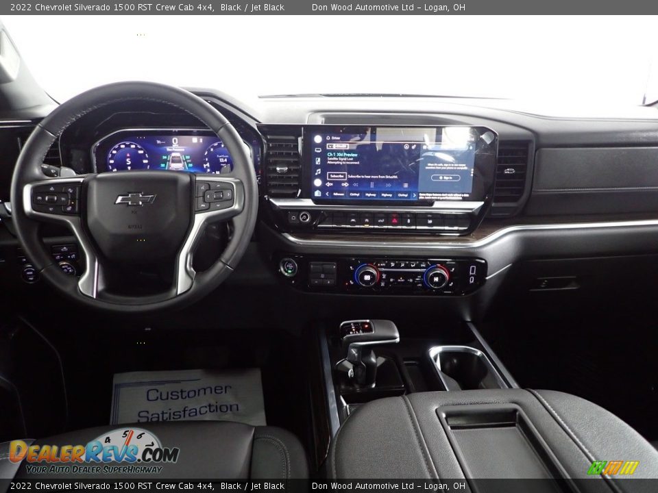 2022 Chevrolet Silverado 1500 RST Crew Cab 4x4 Black / Jet Black Photo #26