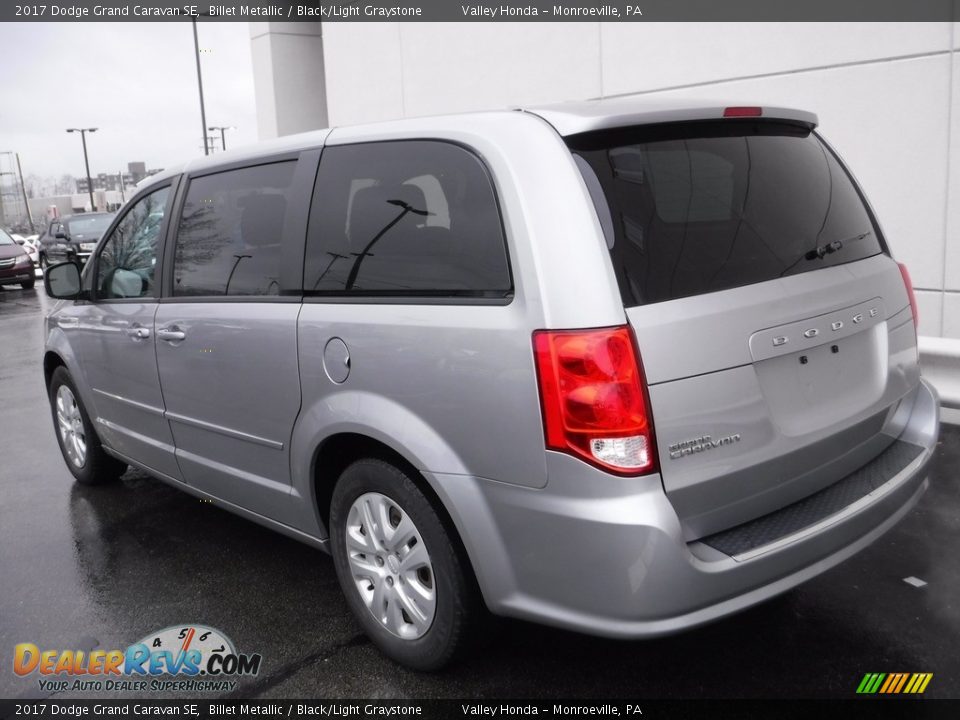 2017 Dodge Grand Caravan SE Billet Metallic / Black/Light Graystone Photo #8