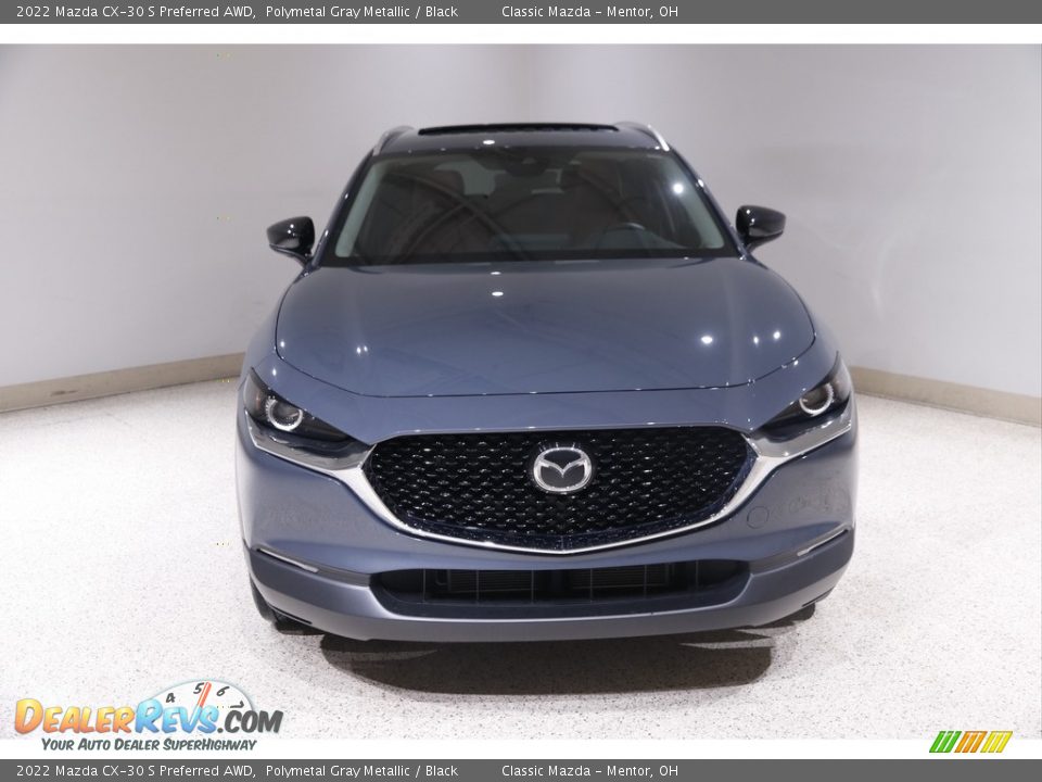 2022 Mazda CX-30 S Preferred AWD Polymetal Gray Metallic / Black Photo #2
