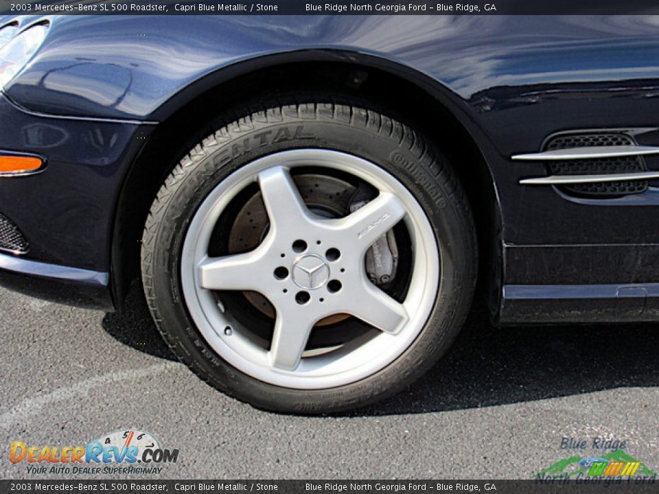 2003 Mercedes-Benz SL 500 Roadster Wheel Photo #9