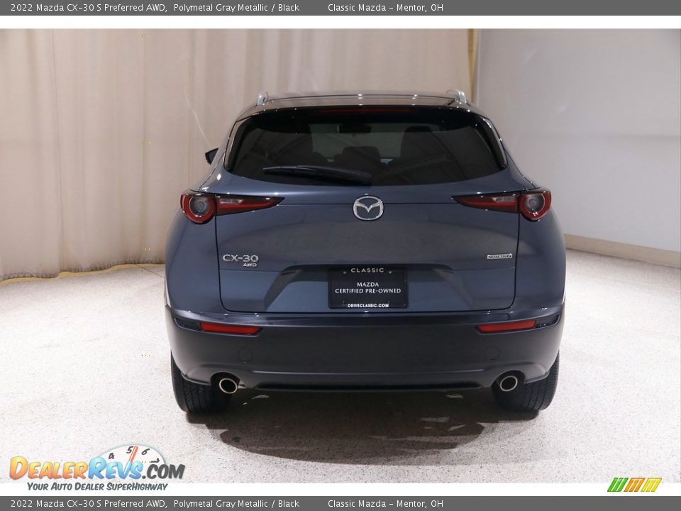 2022 Mazda CX-30 S Preferred AWD Polymetal Gray Metallic / Black Photo #19