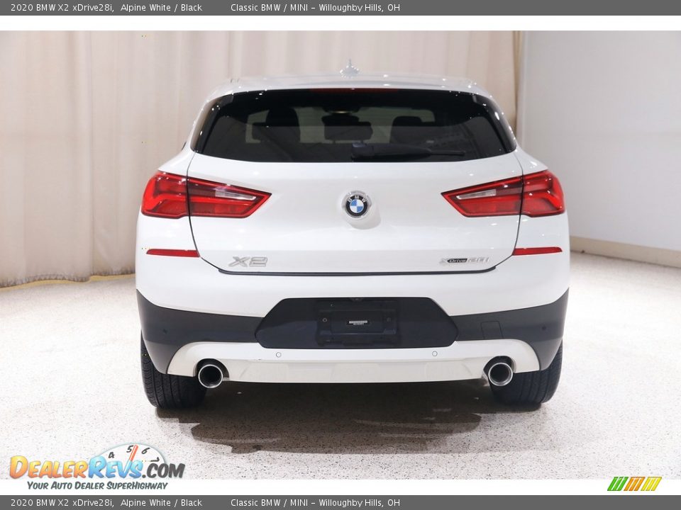 2020 BMW X2 xDrive28i Alpine White / Black Photo #23