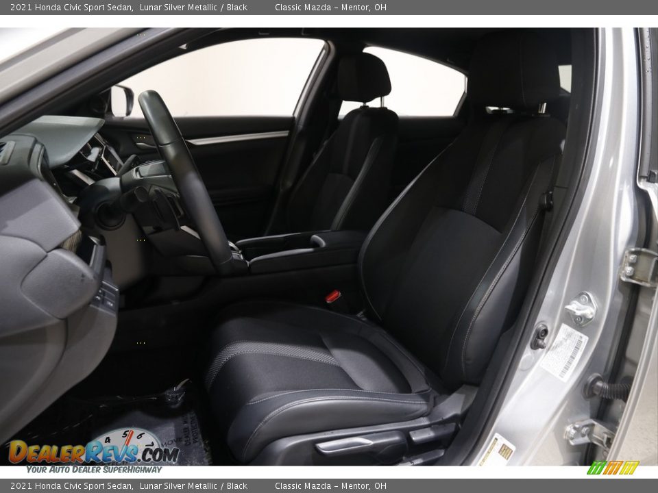 Front Seat of 2021 Honda Civic Sport Sedan Photo #5