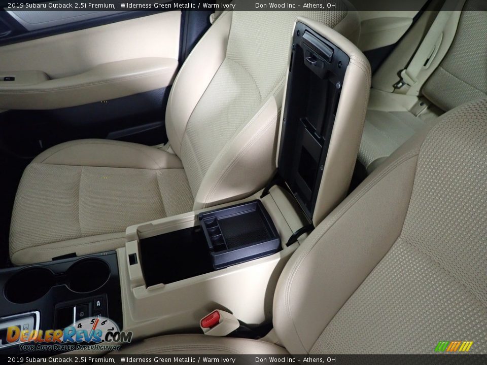 2019 Subaru Outback 2.5i Premium Wilderness Green Metallic / Warm Ivory Photo #30
