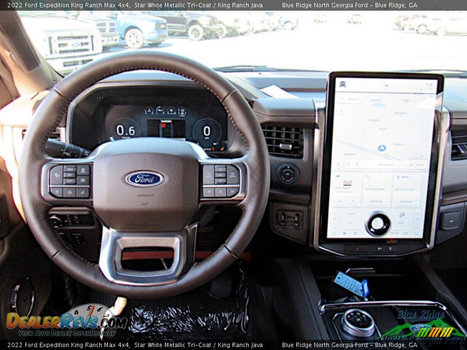 Dashboard of 2022 Ford Expedition King Ranch Max 4x4 Photo #16