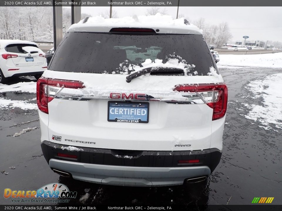 2020 GMC Acadia SLE AWD Summit White / Jet Black Photo #5