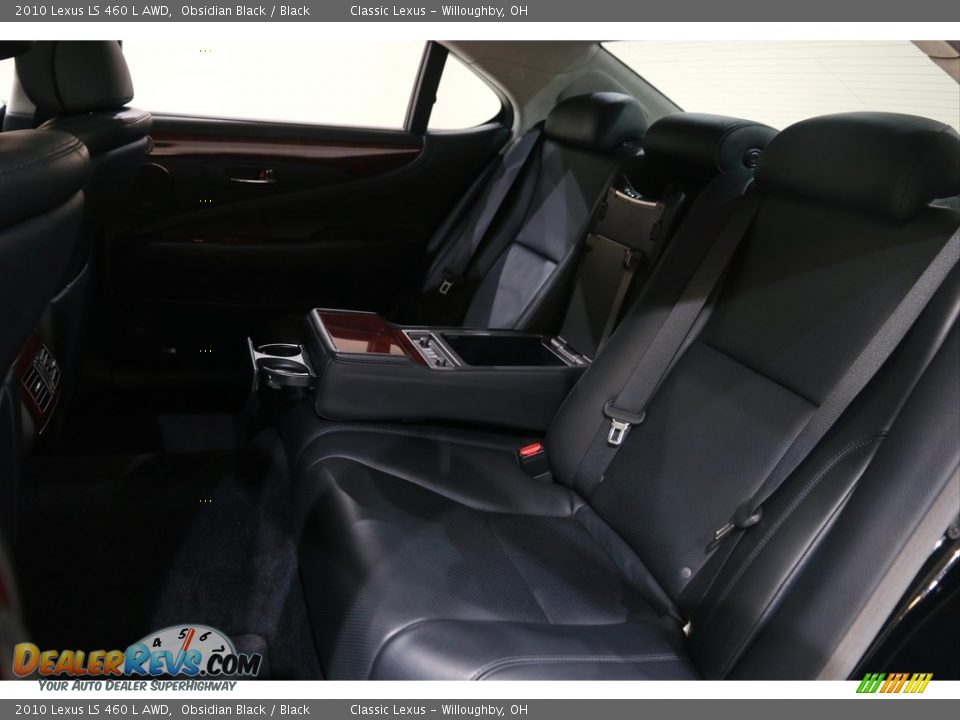 2010 Lexus LS 460 L AWD Obsidian Black / Black Photo #21