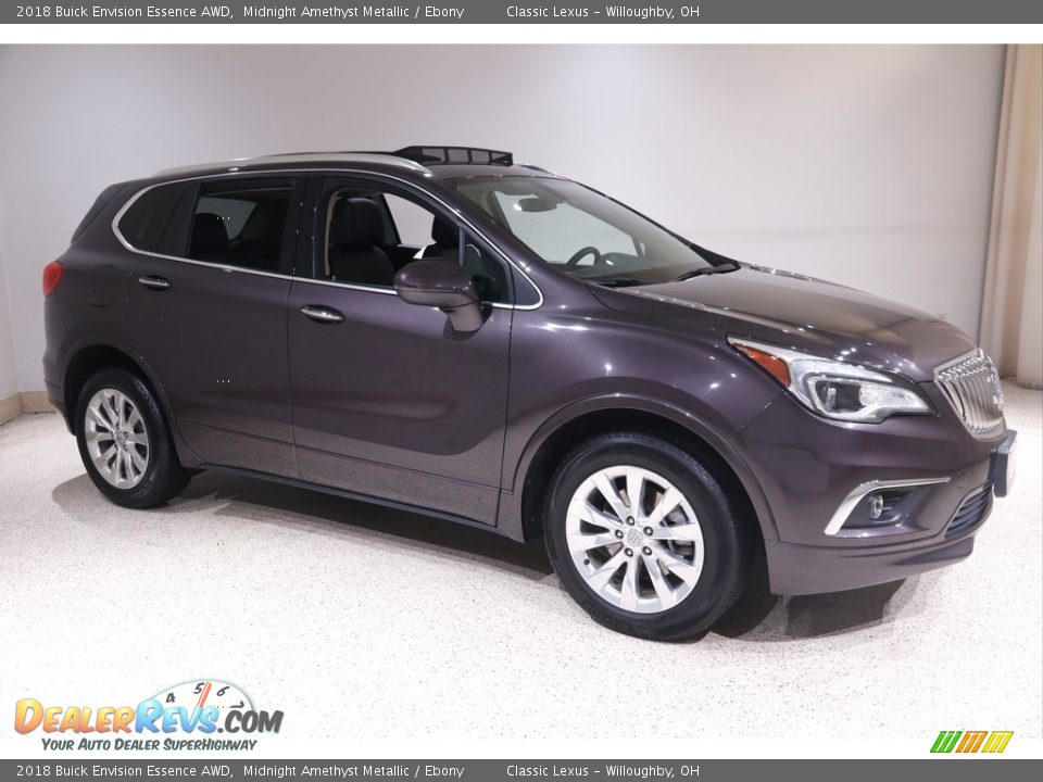 2018 Buick Envision Essence AWD Midnight Amethyst Metallic / Ebony Photo #1