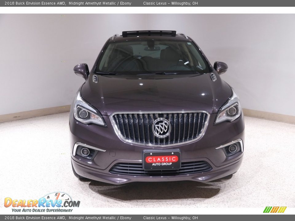 2018 Buick Envision Essence AWD Midnight Amethyst Metallic / Ebony Photo #2