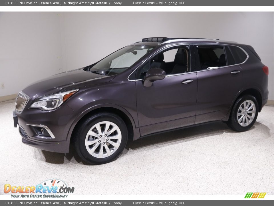 2018 Buick Envision Essence AWD Midnight Amethyst Metallic / Ebony Photo #3