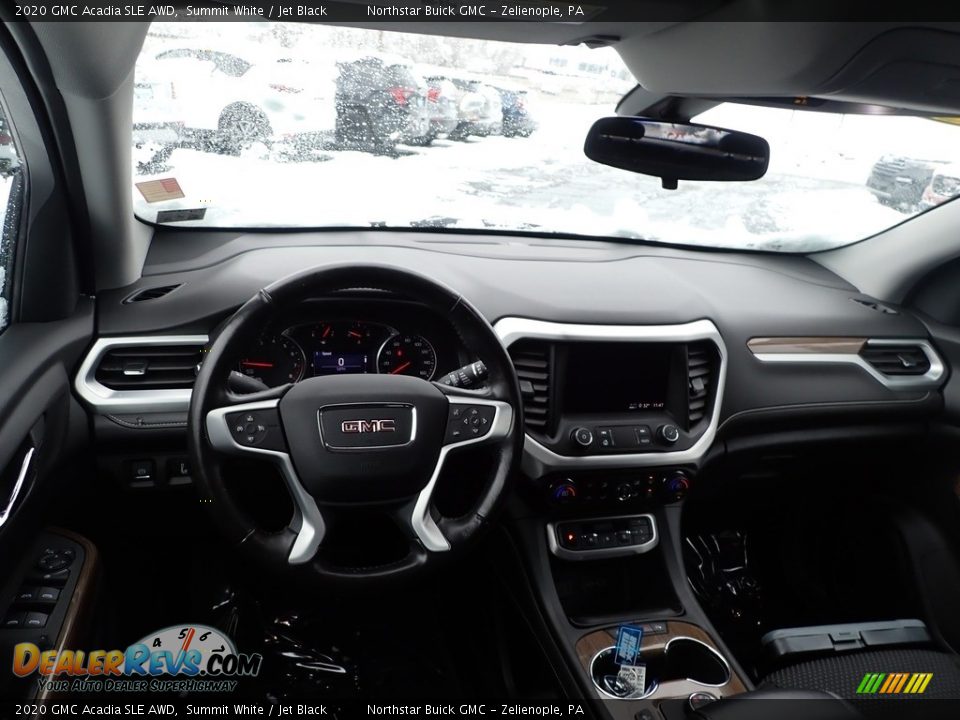 2020 GMC Acadia SLE AWD Summit White / Jet Black Photo #20