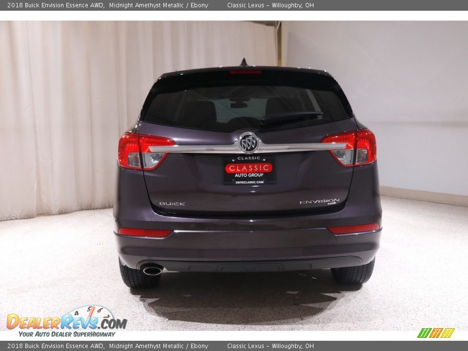 2018 Buick Envision Essence AWD Midnight Amethyst Metallic / Ebony Photo #20