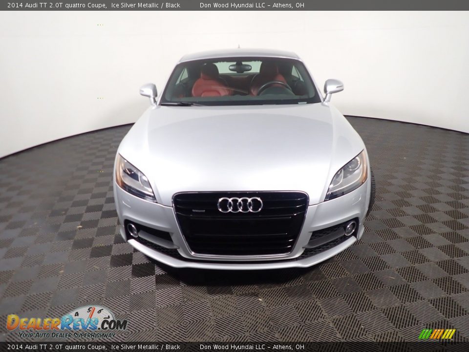 2014 Audi TT 2.0T quattro Coupe Ice Silver Metallic / Black Photo #4