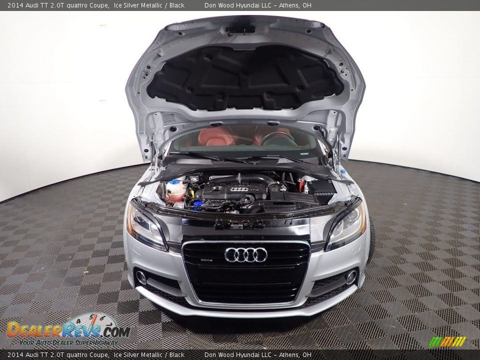2014 Audi TT 2.0T quattro Coupe Ice Silver Metallic / Black Photo #5