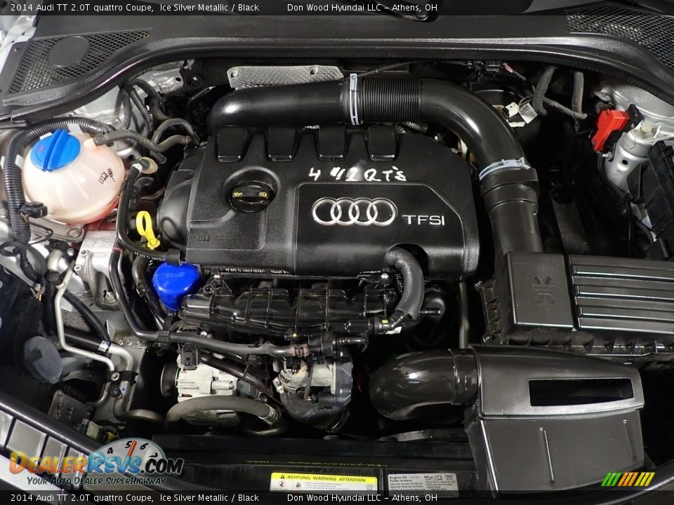 2014 Audi TT 2.0T quattro Coupe 2.0 Liter FSI Turbocharged DOHC 16-Valve VVT 4 Cylinder Engine Photo #6