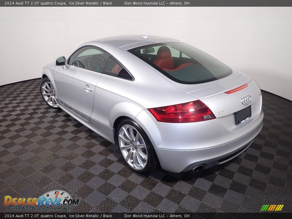 2014 Audi TT 2.0T quattro Coupe Ice Silver Metallic / Black Photo #11