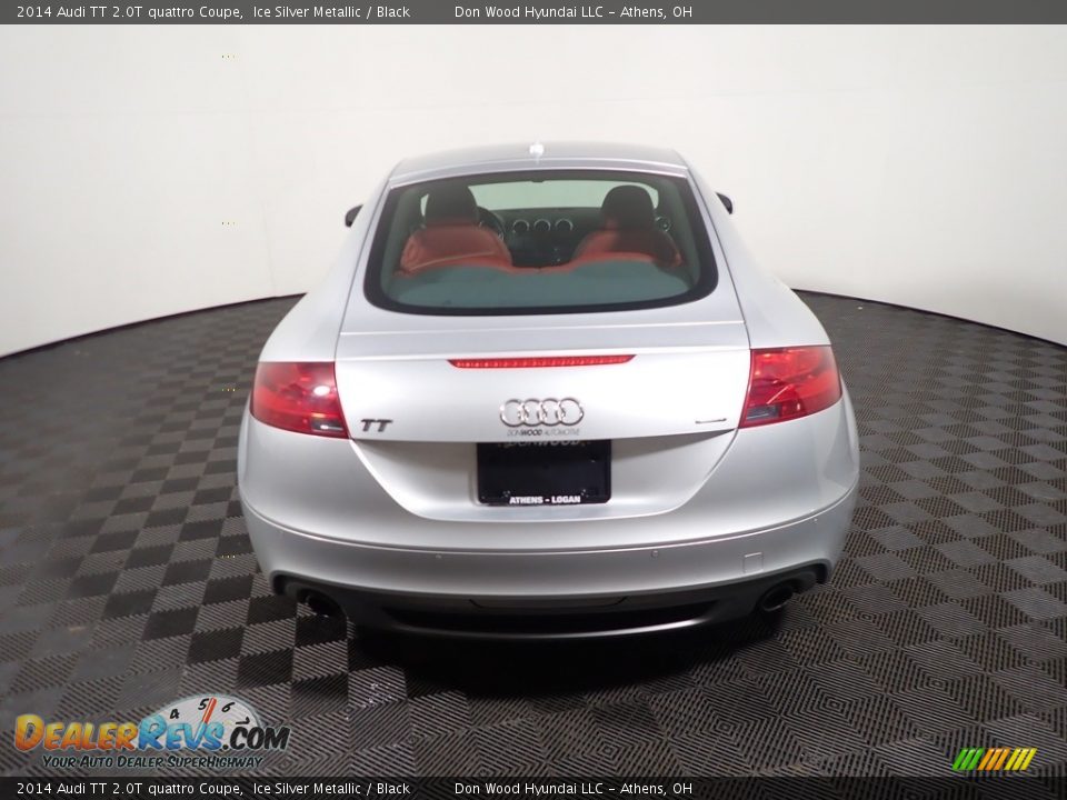 2014 Audi TT 2.0T quattro Coupe Ice Silver Metallic / Black Photo #12