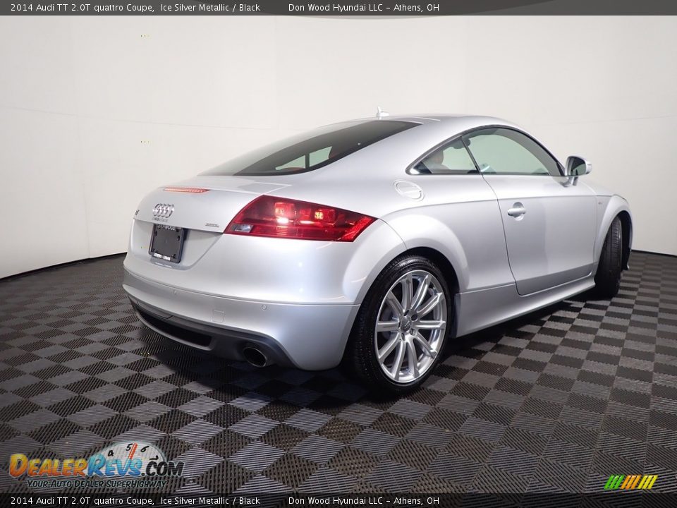 2014 Audi TT 2.0T quattro Coupe Ice Silver Metallic / Black Photo #15